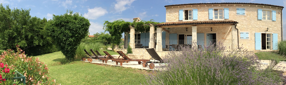 Villa Casa Sienna, Luxus Ferienvilla in Kroatien für die ganze Famile bis zu 8 Personen